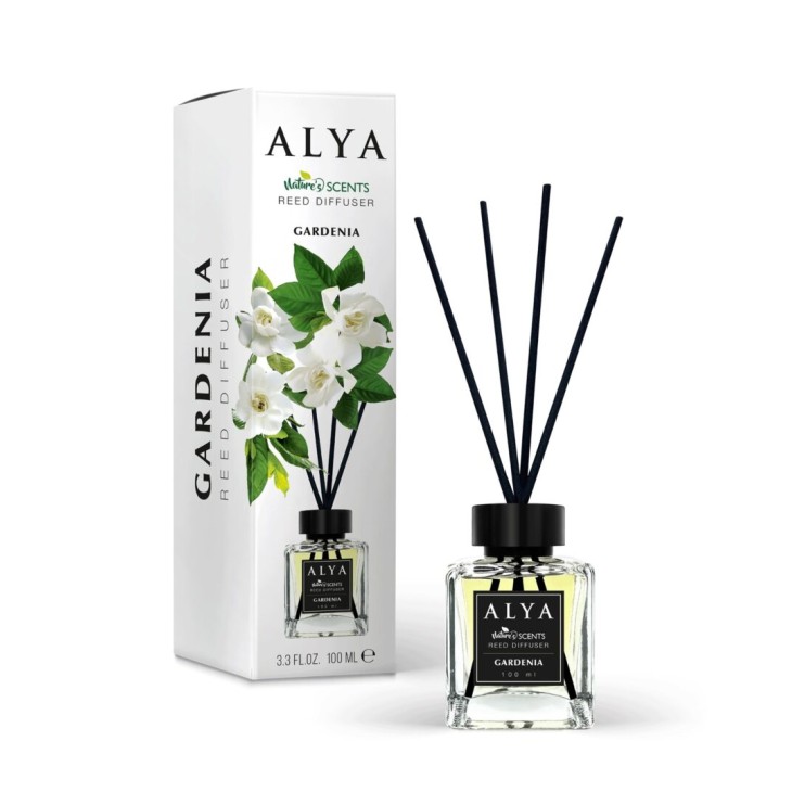 ALYA NATURE'S SCENTS ΑΡΩΜΑΤΙΚΟ ΧΩΡΟΥ ΜΕ ΣΤΙΚ 100ML GARDENIA