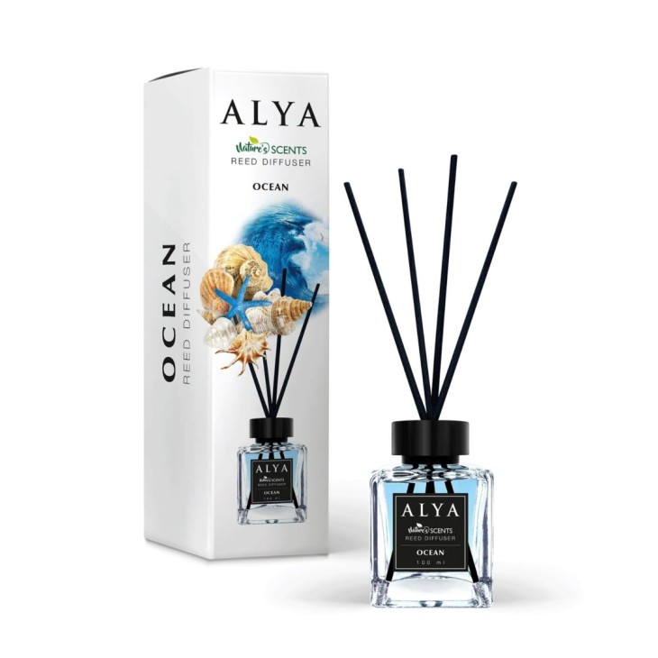 ALYA NATURE'S SCENTS ΑΡΩΜΑΤΙΚΟ ΧΩΡΟΥ ΜΕ ΣΤΙΚ 100ML OCEAN