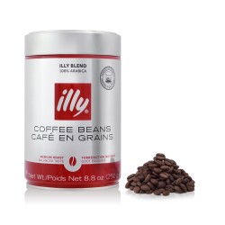 ILLY ΚΑΒΟΥΡΔΙΣΜΕΝΟΣ ΚΑΦΕΣ ΣΕ ΣΠΥΡΙ 250GR CLASSICO BLEND 100% ARABICA