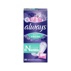 ALWAYS ΣΕΡ/ΚΙΑ DAILY FRESH NORMAL 20TEM ALWAYS ΣΕΡ/ΚΙΑ DAILY FRESH NORMAL 20TEM