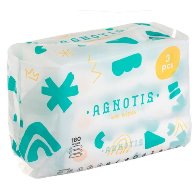 AGNOTIS PREMIUM ΜΩΡΟΜΑΝΤΗΛΑ 3ΤΕΜ (3Χ60Τ)