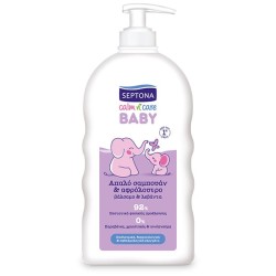 SEPTONA BABY ΑΠΑΛΟ ΣΑΜΟΠΥΑΝ ΚΑΙ ΑΦΡΟΛΟΥΤΡΟ 500ml ΒΑΛΣΑΜΟ & ΛΕΒΑΝΤΑ