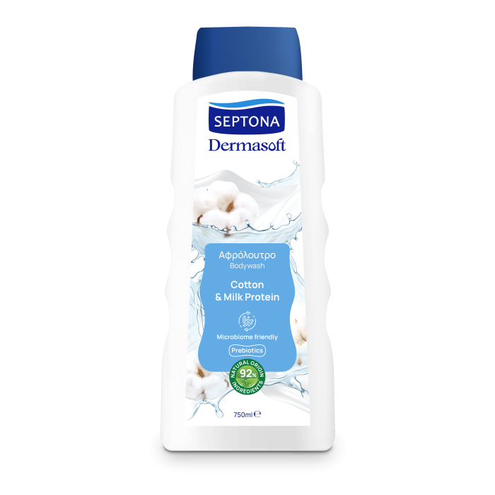 SEPTONA DERMASOFT ΑΦΡΟΛΟΥΤΡΟ 750ml COTTON & MILK