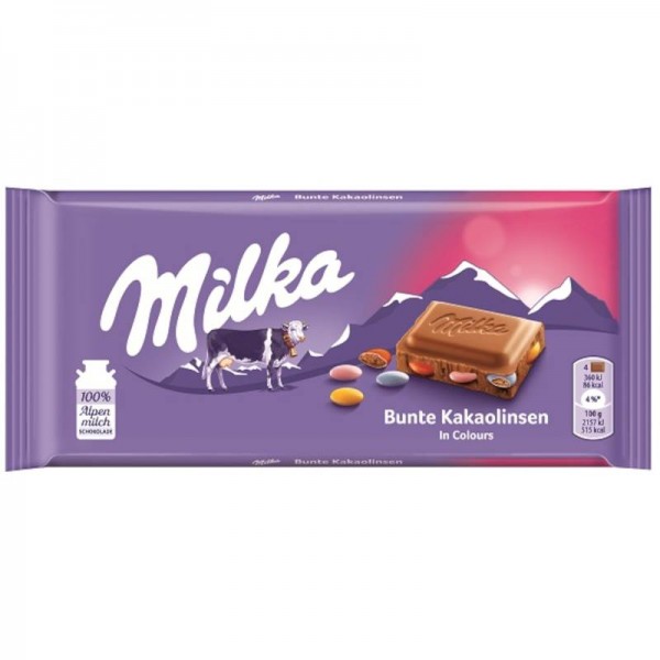 MILKA ΣΟΚΟΛΑΤΑ CACAO LENSES (ΚΑΡΑΜΕΛΑΚΙΑ) 90gr - 24