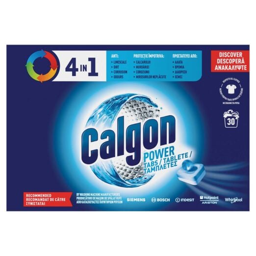 CALGON 6 ΤΑΜΠΛΕΤΕΣ ΜΠΛΕ 4in1 POWER CALGON 6 ΤΑΜΠΛΕΤΕΣ ΜΠΛΕ 4in1 POWER