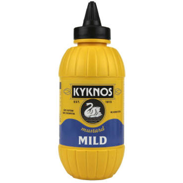 KYKNOS ΜΟΥΣΤΑΡΔΑ ΑΠΑΛΗ 500GR ΠΛΑΣΤΙΚΗ ΣΥΣΚΕΥΑΣΙΑ