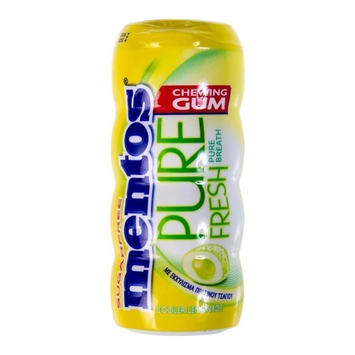 MENTOS ΤΖΙΧΛΕΣ 28gr PURE FRESH CURVY POCKET LEMONADE