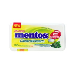 MENTOS CLEAR BREATH ΚΑΡΑΜΕΛΕΣ 21gr ΛΕΜΟΝΙ & ΜΕΝΤΑ