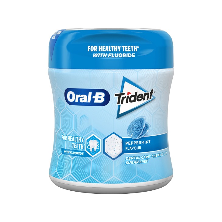 TRIDENT ORAL B ΤΣΙΚ ΜΕΝΤΑ ΜΠΟΥΚ 68GR