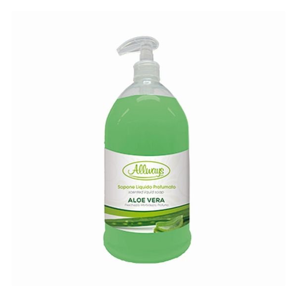 ALLWAYS ΚΡΕΜΟΣΑΠΟΥΝΟ 1000ml ALOE VERA (ΜΕ ΑΝΤΛΙΑ)