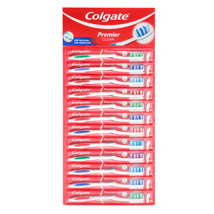 COLGATE ΟΔΟΝΤΟΒΟΥΡΤΣΑ PREMIER CLEAN SOFT (ΣΕ ΚΑΡΤΕΛΑ ΤΩΝ 12)