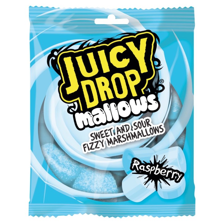 JUICY DROP MALLOWS RASBERRY 100gr