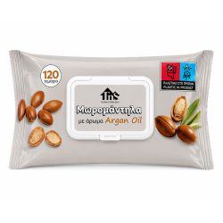 TNS HOME ΜΩΡΟΜΑΝΤΗΛΑ ARGAN OIL ΜΕ ΚΑΠΑΚΙ 120ΤΕΜ TNS HOME ΜΩΡΟΜΑΝΤΗΛΑ ARGAN OIL ΜΕ ΚΑΠΑΚΙ 120ΤΕΜ