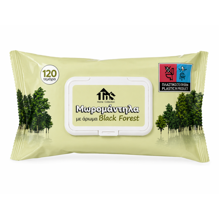 TNS HOME ΜΩΡΟΜΑΝΤΗΛΑ BLACK FOREST ΜΕ ΚΑΠΑΚΙ 120ΤΕΜ