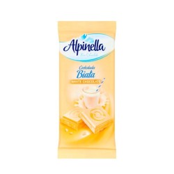 ALPINELLA ΣΟΚΟΛΑΤΑ 90gr ΛΕΥΚΗ ALPINELLA ΣΟΚΟΛΑΤΑ 90gr ΛΕΥΚΗ
