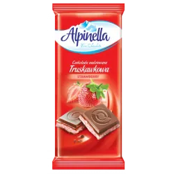 ALPINELLA ΣΟΚΟΛΑΤΑ 100gr ΓΑΛΑΚΤΟΣ ΜΕ ΓΕΜΙΣΗ ΦΡΑΟΥΛΑ ALPINELLA ΣΟΚΟΛΑΤΑ 100gr ΓΑΛΑΚΤΟΣ ΜΕ ΓΕΜΙΣΗ ΦΡΑΟΥΛΑ