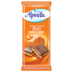 ALPINELLA ΣΟΚΟΛΑΤΑ 100gr ΓΑΛΑΚΤΟΣ ΜΕ ΓΕΜΙΣΗ ΚΡΕΜΑ ΚΑΡΑΜΕΛΑΣ ALPINELLA ΣΟΚΟΛΑΤΑ 100gr ΓΑΛΑΚΤΟΣ ΜΕ ΓΕΜΙΣΗ ΚΡΕΜΑ ΚΑΡΑΜΕΛΑΣ