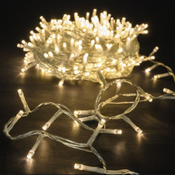 LUCI LED ΧΡΙΣΤΟΥΓΕΝΝΙΑΤΙΚΑ ΛΑΜΠΑΚΙΑ LED 200ΤΕΜ (18ΜΕΤΡΑ) ΛΕΥΚΑ