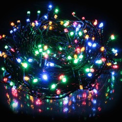 LUCI LED ΧΡΙΣΤΟΥΓΕΝΝΙΑΤΙΚΑ ΛΑΜΠΑΚΙΑ LED 200ΤΕΜ (18ΜΕΤΡΑ) ΠΟΛΥΧΡΩΜΑ