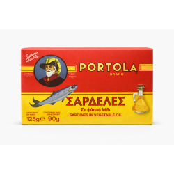 PORTOLA ΣΑΡΔΕΛΕΣ ΣΟΓΙΕΛ 125γρ PORTOLA ΣΑΡΔΕΛΕΣ ΣΟΓΙΕΛ 125γρ