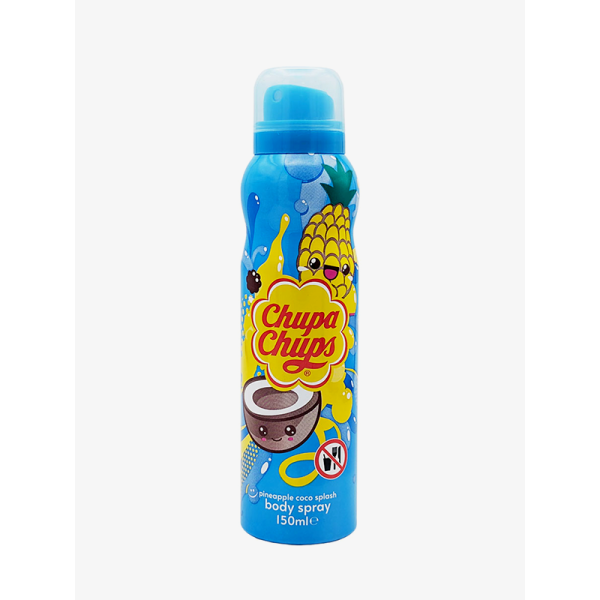 CHUPA CHUPS BODY SPRAY 150ml PINEAPPLE & COCONUT CHUPA CHUPS BODY SPRAY 150ml PINEAPPLE & COCONUT