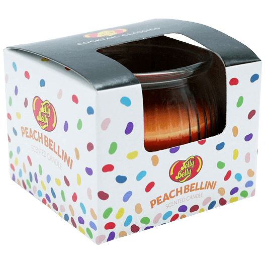JELLY BELLY CANDLE POT 80gr PEACH BELLINI