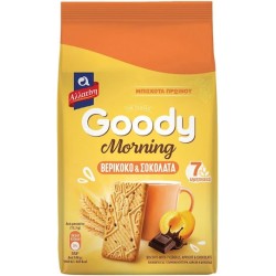 ΑΛΛΑΤΙΝΗ ΜΠΙΣΚΟΤΑ GOODY MORNING 160GR ΒΕΡΙΚΟΚΟ & ΣΟΚΟΛΑΤΑ