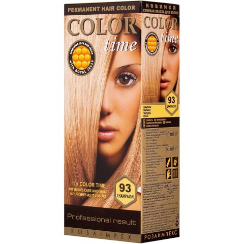 COLOR TIME ΣΕΤ ΒΑΦΗ ΜΑΛΛΙΩΝ Ν.93 ΣΑΜΠΑΝΙΖΕ 115ml