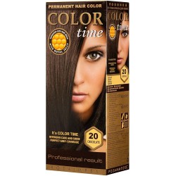 COLOR TIME ΣΕΤ ΒΑΦΗ ΜΑΛΛΙΩΝ Ν.20 ΣΟΚΟΛΑΤΙ 115ml COLOR TIME ΣΕΤ ΒΑΦΗ ΜΑΛΛΙΩΝ Ν.20 ΣΟΚΟΛΑΤΙ 115ml