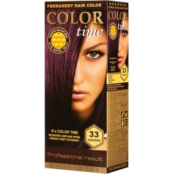 COLOR TIME ΣΕΤ ΒΑΦΗ ΜΑΛΛΙΩΝ Ν.33 ΜΕΛΙΤΖΑΝΙ 115ml COLOR TIME ΣΕΤ ΒΑΦΗ ΜΑΛΛΙΩΝ Ν.33 ΜΕΛΙΤΖΑΝΙ 115ml