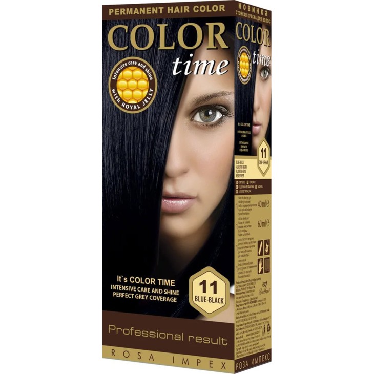 COLOR TIME ΣΕΤ ΒΑΦΗ ΜΑΛΛΙΩΝ Ν.78 ΞΑΝΘΟ ΑΝΟΙΧΤΟ 115ml