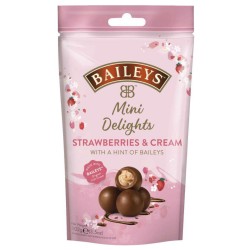 BAILEYS ΣΟΚΟΛΑΤΑΚΙΑ MINI DELIGHTS 102GR STRAWBERRIES & CREAM BAILEYS ΣΟΚΟΛΑΤΑΚΙΑ MINI DELIGHTS 102GR STRAWBERRIES & CREAM