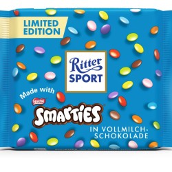 RITTER SPORT ΣΟΚΟΛΑΤΑ ΓΑΛΑΚΤΟΣ 100GR ΜΕ SMARTIES