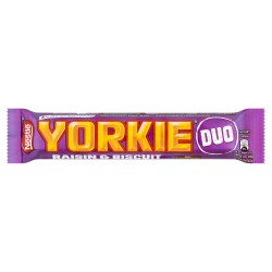 NESTLE YORKIE DUO 72GR RAISIN & BISCUIT