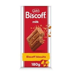 LOTUS BISCOFF ΣΟΚΟΛΑΤΑ ΓΑΛΑΚΤΟΣ 180gr ΜΕ ΚΟΜΜΑΤΙΑ SPECULOOS