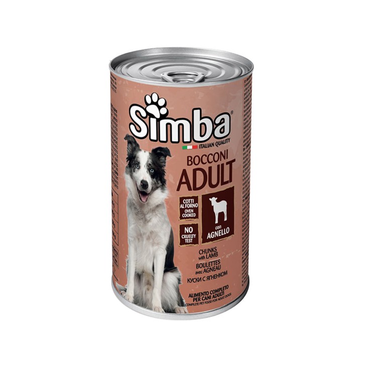 SIMBA DOG ΚΟΝΣΕΡΒΑ 1230gr ΑΡΝΙ