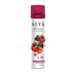 ALYA ΑΡΩΜΑΤΙΚΟ ΧΩΡΟΥ SPRAY AEROSOL 300ml MIXED BERRIES ALYA ΑΡΩΜΑΤΙΚΟ ΧΩΡΟΥ SPRAY AEROSOL 300ml MIXED BERRIES