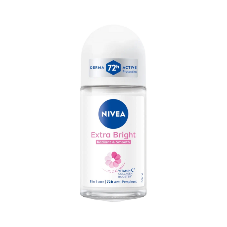 NIVEA ROLL ON 50ml EXTRA BRIGHT