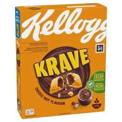 KELLOGG'S ΔΗΜΗΤΡΙΑΚΑ KRAVE CHOCO NUT FLAVOUR 410GR KELLOGG'S ΔΗΜΗΤΡΙΑΚΑ KRAVE CHOCO NUT FLAVOUR 410GR