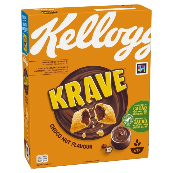 KELLOGG'S ΔΗΜΗΤΡΙΑΚΑ KRAVE CHOCO NUT FLAVOUR 410GR