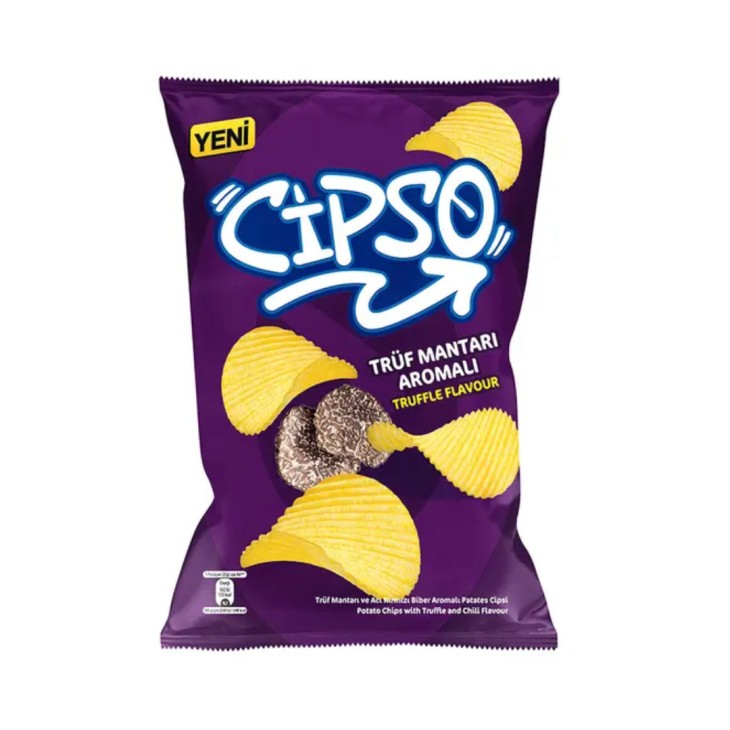 CIPSO CHIPS ΓΕΥΣΗ ΜΑΥΡΗ ΤΡΟΥΦΑ 104GR