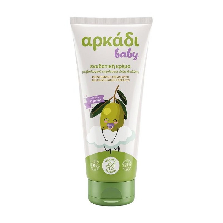 ΑΡΚΑΔΙ BABY ΕΝΥΔΑΤΙΚΗ ΚΡΕΜΑ 100ml ΜΕ ΕΚΧΥΛΙΣΜΑ ΕΛΙΑΣ & ΑΛΟΗΣ