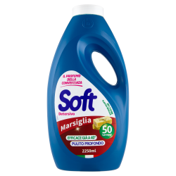 SOFT  ΥΓΡΟ ΠΛΥΝΤΗΡΙΟΥ  2,25lt, 50μεζ. ΣΑΠΟΥΝΙ ΜΑΣΣΑΛΙΑΣ