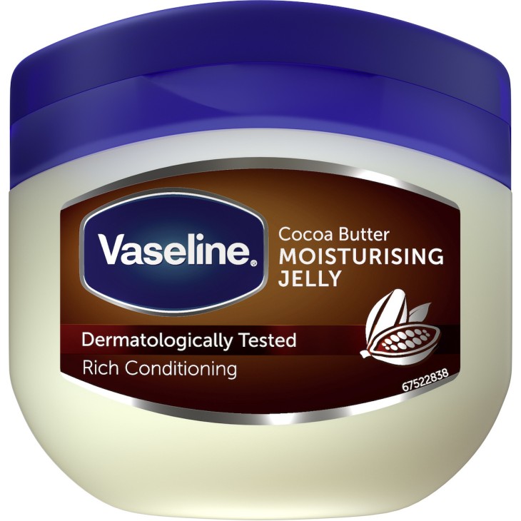 VASELINE COCOA BUTTER MOISTURISING JELLY 50ml