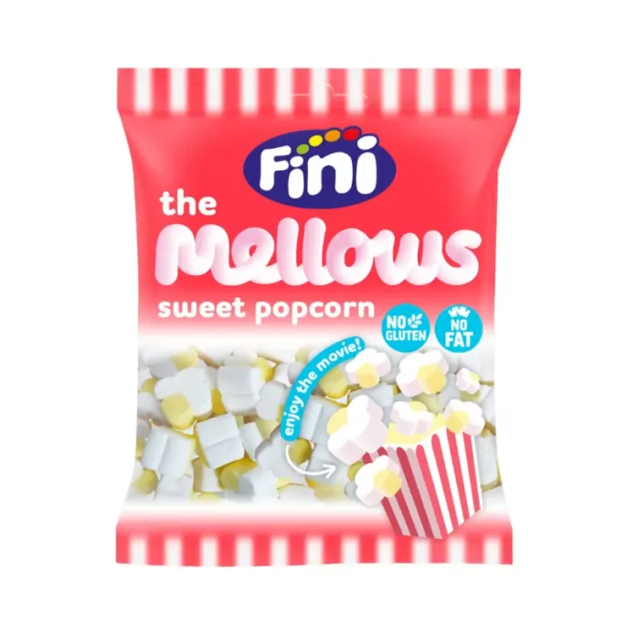 FINI ΖΑΧΑΡΩΤΑ 80gr THE MELLOWS SWEET POPCORN