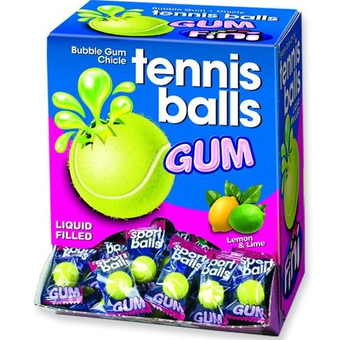 FINI ΤΣΙΧΛΕΣ 200ΤΕΜ TENNIS BALL GUM LEMON & LIME