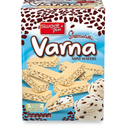 VARNA MINI WAFERS STRACCIATELLA CREME 240GR VARNA MINI WAFERS STRACCIATELLA CREME 240GR
