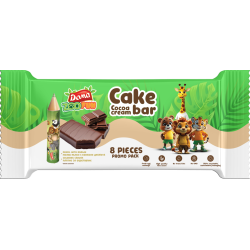 DOMA CAKE BAR 8X32GR ΜΠΑΡΑ ΚΕΙΚ ΣΟΚΟΛΑΤΑΣ ΜΕ ΓΕΜΙΣΗ ΣΟΚΟΛΑΤΑΣ