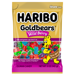 HARIBO ZAXΑΡΩΤΑ 80GR SOUR WILD BERRY ΑΡΚΟΥΔΑΚΙΑ HARIBO ZAXΑΡΩΤΑ 80GR SOUR WILD BERRY ΑΡΚΟΥΔΑΚΙΑ
