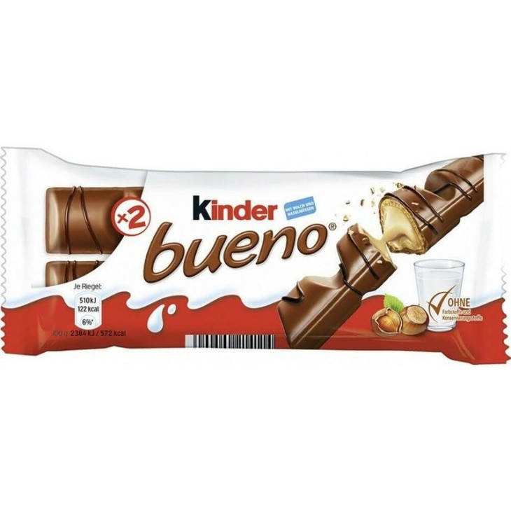 KINDER BUENO 43gr (ΣΕ 3ΑΔΑ)